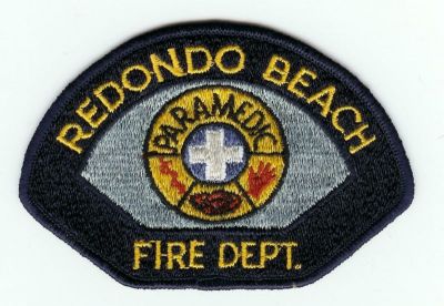 CALIFORNIA Redondo Beach Paramedic
This patch is for trade
