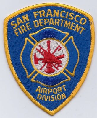 CALIFORNIA  San Francisco International Airport
This patch is for trade
