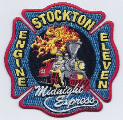 CALIFORNIA Stockton E-11
This patch is for trade
