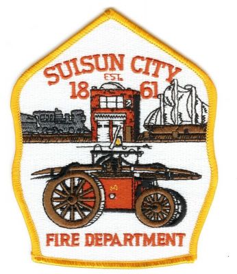 CALIFORNIA Suisun City
This patch is for trade

