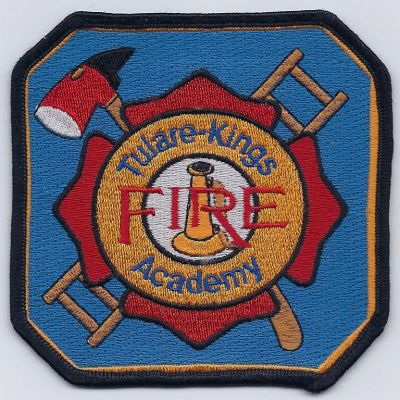 CALIFORNIA  Tulare-Kings Fire Academy
This patch is for trade
