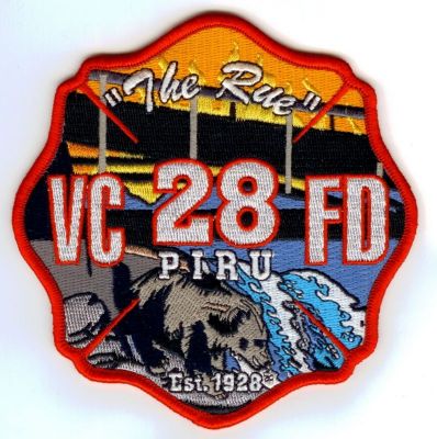 CALIFORNIA Ventura County E-28
This patch is for trade

