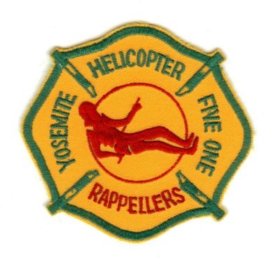 CALIFORNIA Yosemite Helicopter Rappellers 51
This patch is for trade
