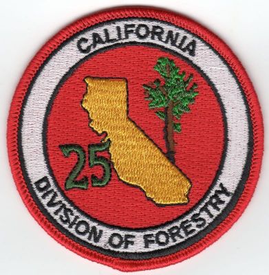 California Division of Forestry 25th Anniversary (CA)
