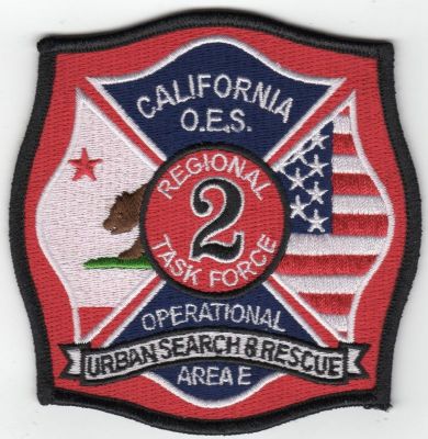 California OES Operational Area E Regional Task Force 2 USAR (CA)
