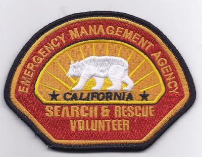 California Emergency Management Agency Search & Rescue Volunteer (CA)
