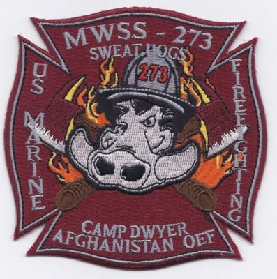 AFGHANISTAN Camp Dwyer USMC MWSS-273
