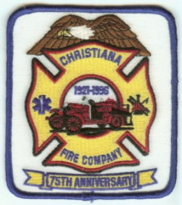 Christiana Station 12 75th Anniv. 1921-1996 (DE)
