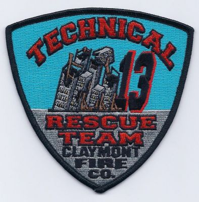 Claymont 13 Technical Rescue Team (DE)
