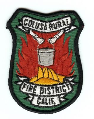 Colusa Rural (CA)
Defunct 1997 - Now part of Sacramento River FPD
