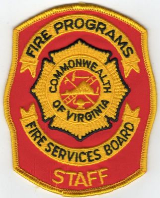 Commonwealth of Virginia Fire Programs Fire Services Board Staff (VA)
