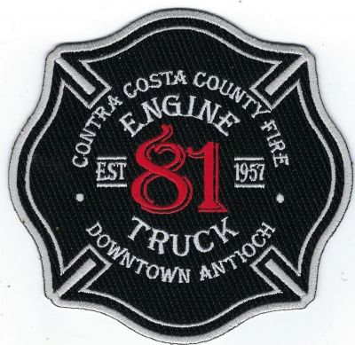Contra Costa County E-81 T-81(CA)
