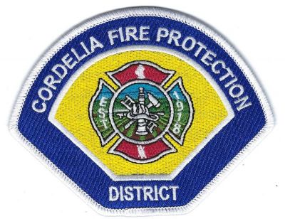 Cordelia (CA)
 Defunct - Now part of Fairfield Fire
