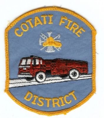 Cotati (CA)
Defunct 1993 - Now part of Rancho Adobe FPD

