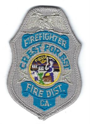 Crest Forest Firefighter (CA)
Defunct 2013 - Now part of San Bernardino County
