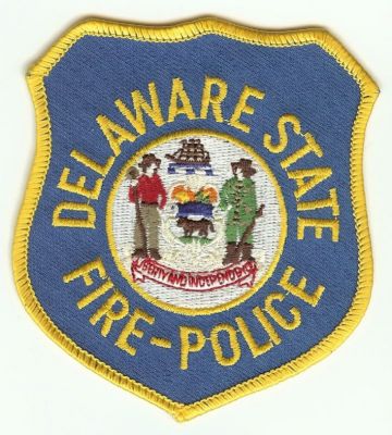 DELAWARE Delaware State Fire-Police
This patch is for trade
