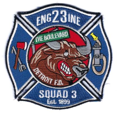 Detroit E-23 SQ-3 (MI)
