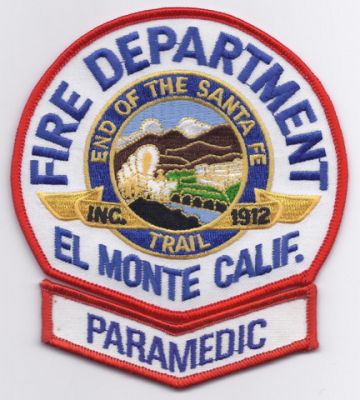 El Monte Paramedic (CA)
Defunct 1998 - Now part of Los Angeles County Fire Department
