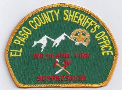 El Paso County Sheriff Wildland Fire Suppression Division (CO)
