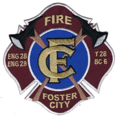 Foster City (CA)
Defunct 2019 - Now part of Sam Mateo Consolidated Fire 
