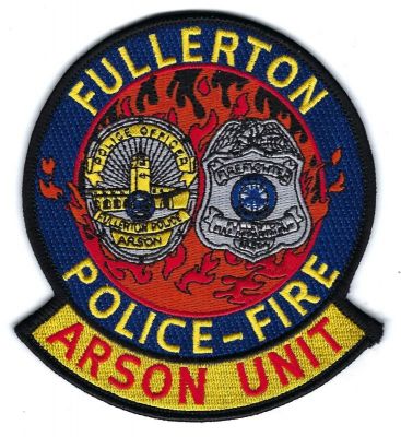 Fullerton Police-Fire Arson Unit (CA)
