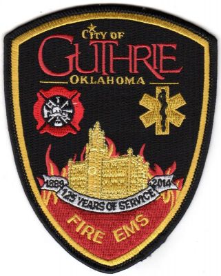 Guthrie 125th Anniversary 1889-2014 (OK)
