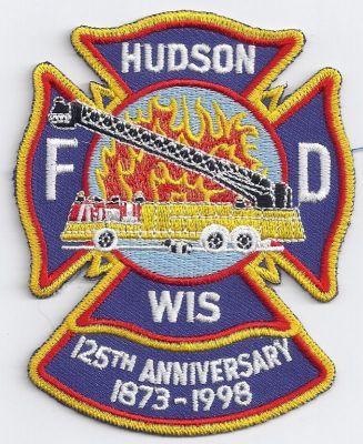 Hudson 125th Anniversary 1873-1998 (WI)
