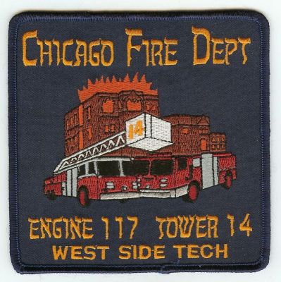 ILLINOIS Chicago E-117 T-14
This patch is for trade
