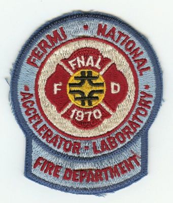 ILLINOIS Fermi National Lab.
This patch is for trade
