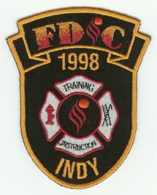 INDIANA Fire Department Instructors Conference 1998
This patch is for trade
