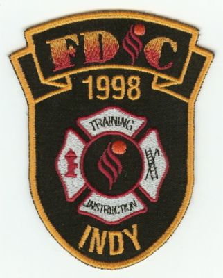 INDIANA Fire Department Instructors Conference 1998
This patch is for trade
