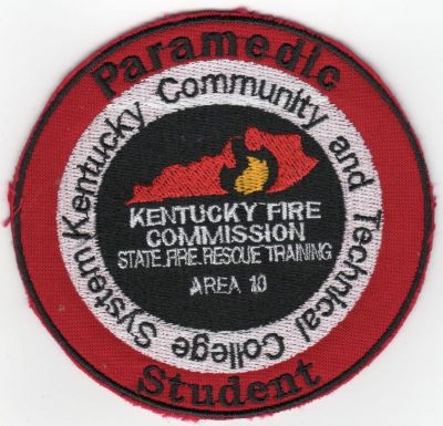 Kentucky Fire Commission State Fire Rescue Training Area 10 Paramedic Student (KY)
