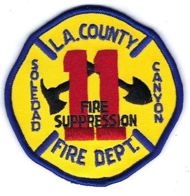 Los Angeles County 11 Wildland Fire Suppression Soledad Canyon (CA)
