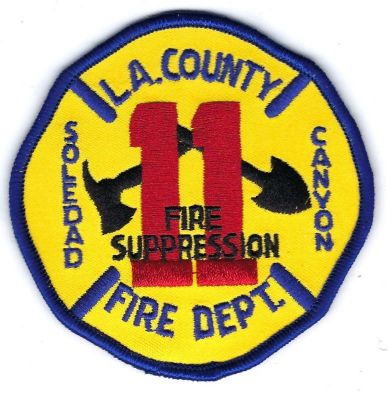 Los Angeles County 11 Wildland Fire Suppression Soledad Canyon (CA)

