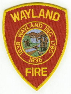 MASSACHUSETTS Wayland
This patch is for trade

