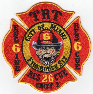 Miami E-6 R-6 R-26 Chief-2 Tecnical Rescue Team (FL)
