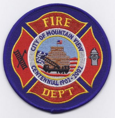 Mountain View 100th Anniversary 1902-2002 (CA)
Blue Version
