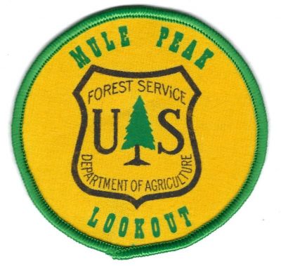Mule Peak Lookout USFS Sequoia National Forest (CA)
