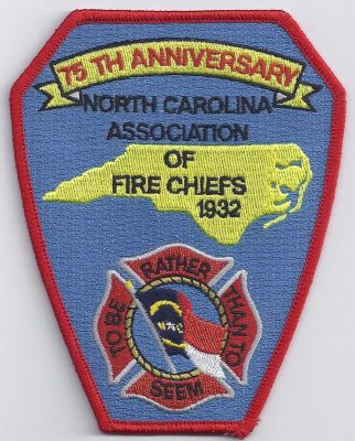 North Carolina Association of Fire Chiefs 75th Anniversary 1932-2007 (NC)
