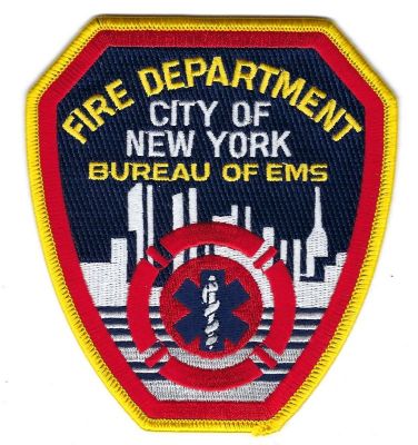 NEW YORK Bureau of EMS
This patch is for trade
