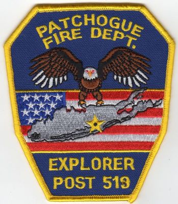 NEW YORK Patchogue Explorer Post 519
This patch is for trade
