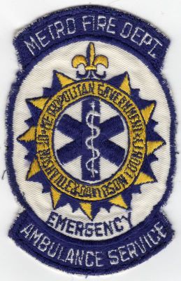 Nashville Metropolitan Government Emergency Ambulance Service (TN)
