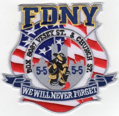 New York 5-5 5-5 World Trade Center Memorial (NY)
