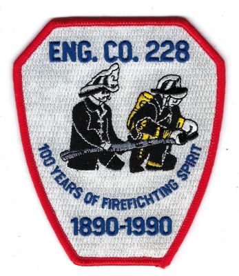 New York E-228 100th Anniversary 1890-1990 (NY)
