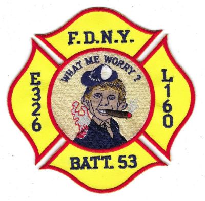 New York E-326 L-160 B-53 (NY)
