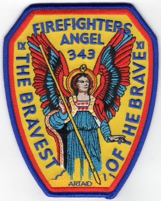 New York Firefighters Angel 343 Memorial (NY)
