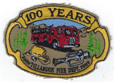 OREGON Tillamook 100th Anniversary 1889-1989
This patch is for trade
