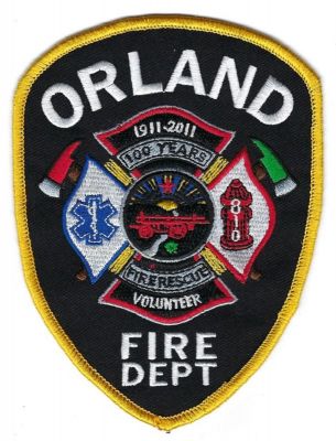 Orland 100th Anniversary 1911-2011 (CA)
