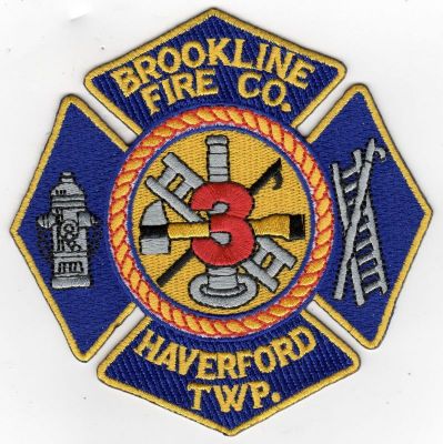 PENNSYLVANIA Brookline Fire Company 3
This patch is for trade
