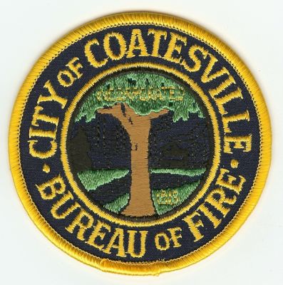 PENNSYLVANIA  Coatesville Bureau of Fire
This patch is for trade

